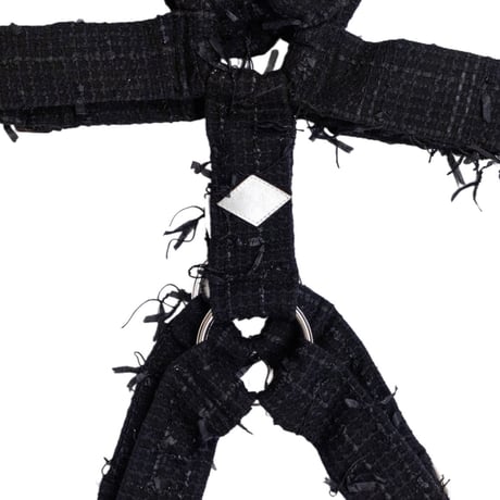 RIBBON MIXED TWEED PARACHUTE HARNESS