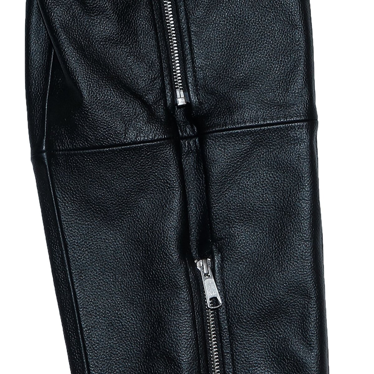 LEATHER BACKZIP TROUSERS | el conductorH ONLINE