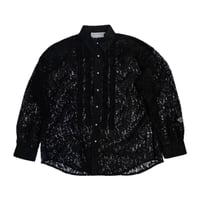 FLOWER LACE FRILL SHIRT | el conductorH ONLINE