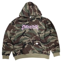 CAMOUFLAGE HOODED SWEATER