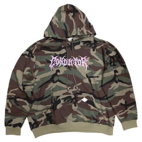 CAMOUFLAGE HOODED SWEATER