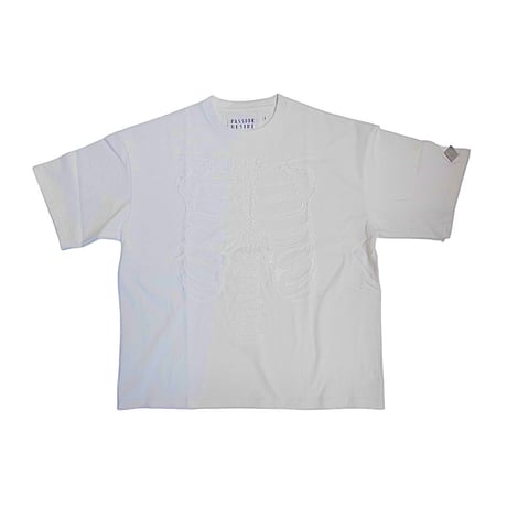 CORD EMBROIDERED T-SHIRT 'BONES