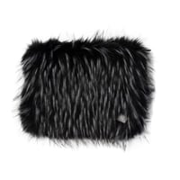 CHEMICAL FUR CLUTCH BAG