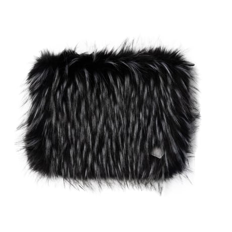 CHEMICAL FUR CLUTCH BAG