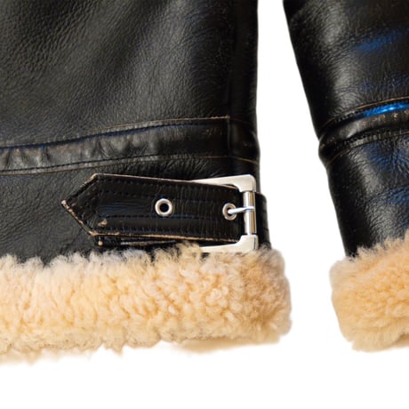 x blackmeans SHEEPSKIN FLIGHT JKT