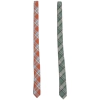 COTTON CHECK NECKTIE S26