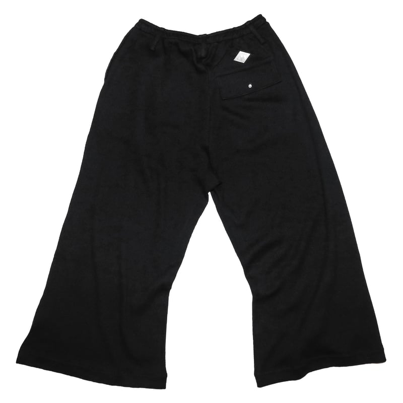WAFFLE SUPERWIDE TROUSERS(BK) | el conductorH O