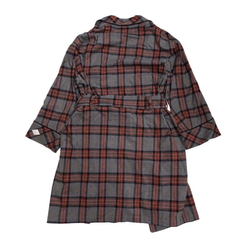 FLANNEL CHECK GOWN | el conductorH ONLINE STORE