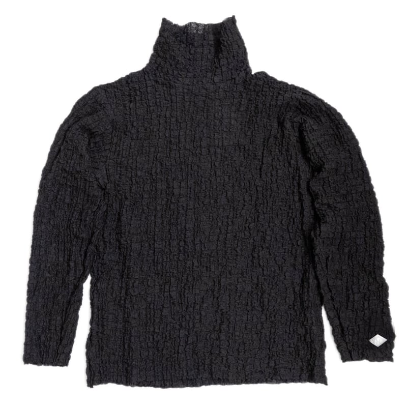 BUMPY TURTLE NECK TOP | el conductorH ONLINE STORE BUMPY TURTLE NECK TOP | el conductorH ONLINE STORE
