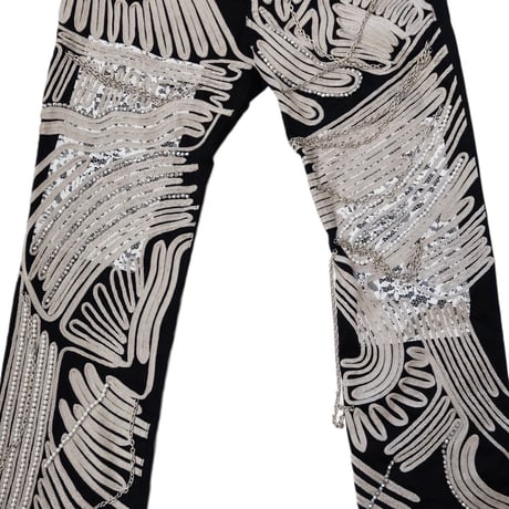 HARDCORE EMBROIDERED TROUSERS