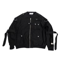 BONDAGE COTTON NO COLLAR FLIGHT JKT