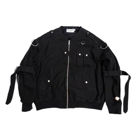 BONDAGE COTTON NO COLLAR FLIGHT JKT