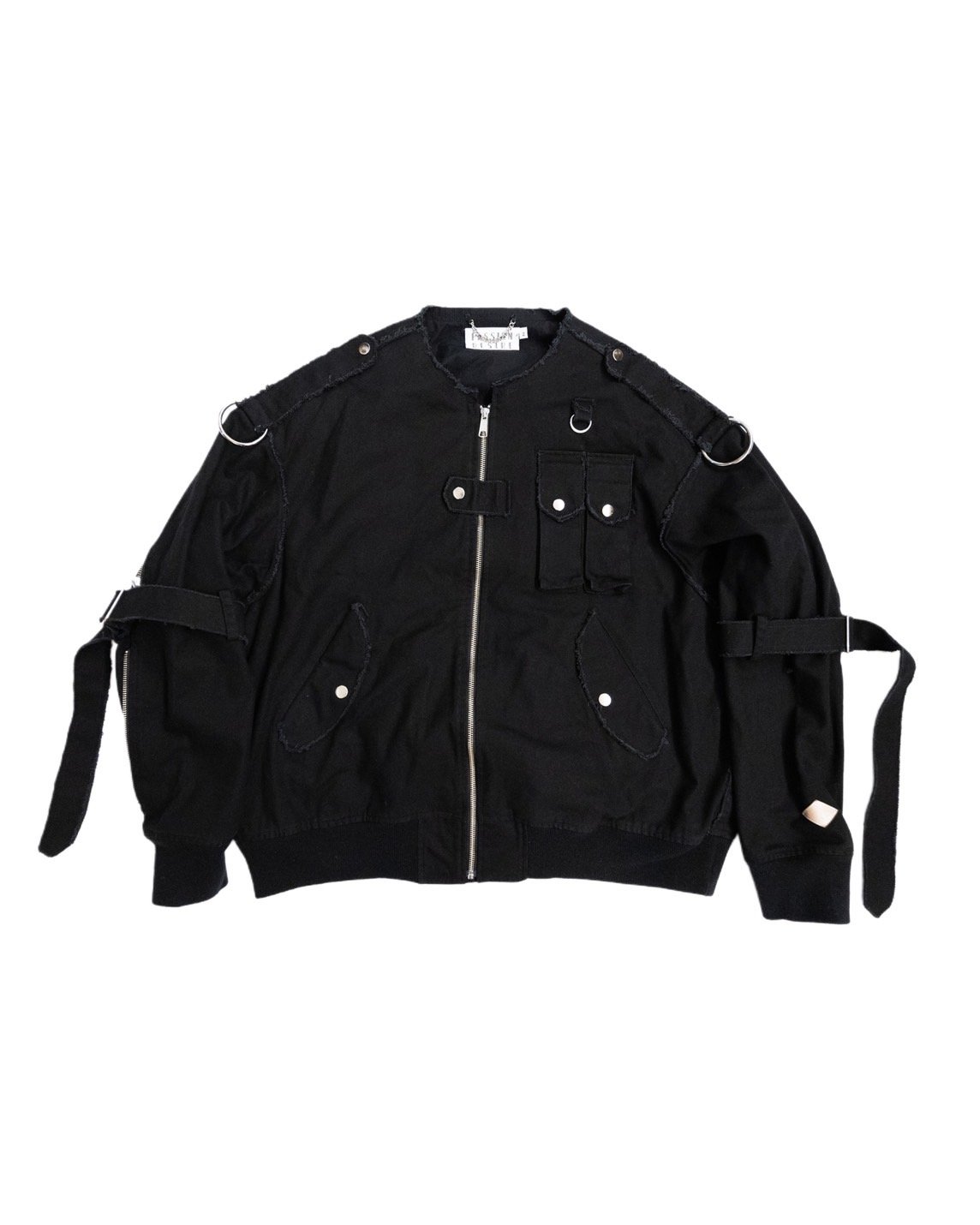 BONDAGE COTTON NO COLLAR FLIGHT JKT | el conduc