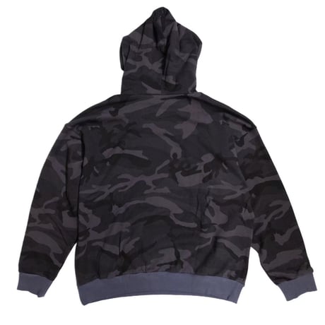 CAMOUFLAGE HOODED SWEATER