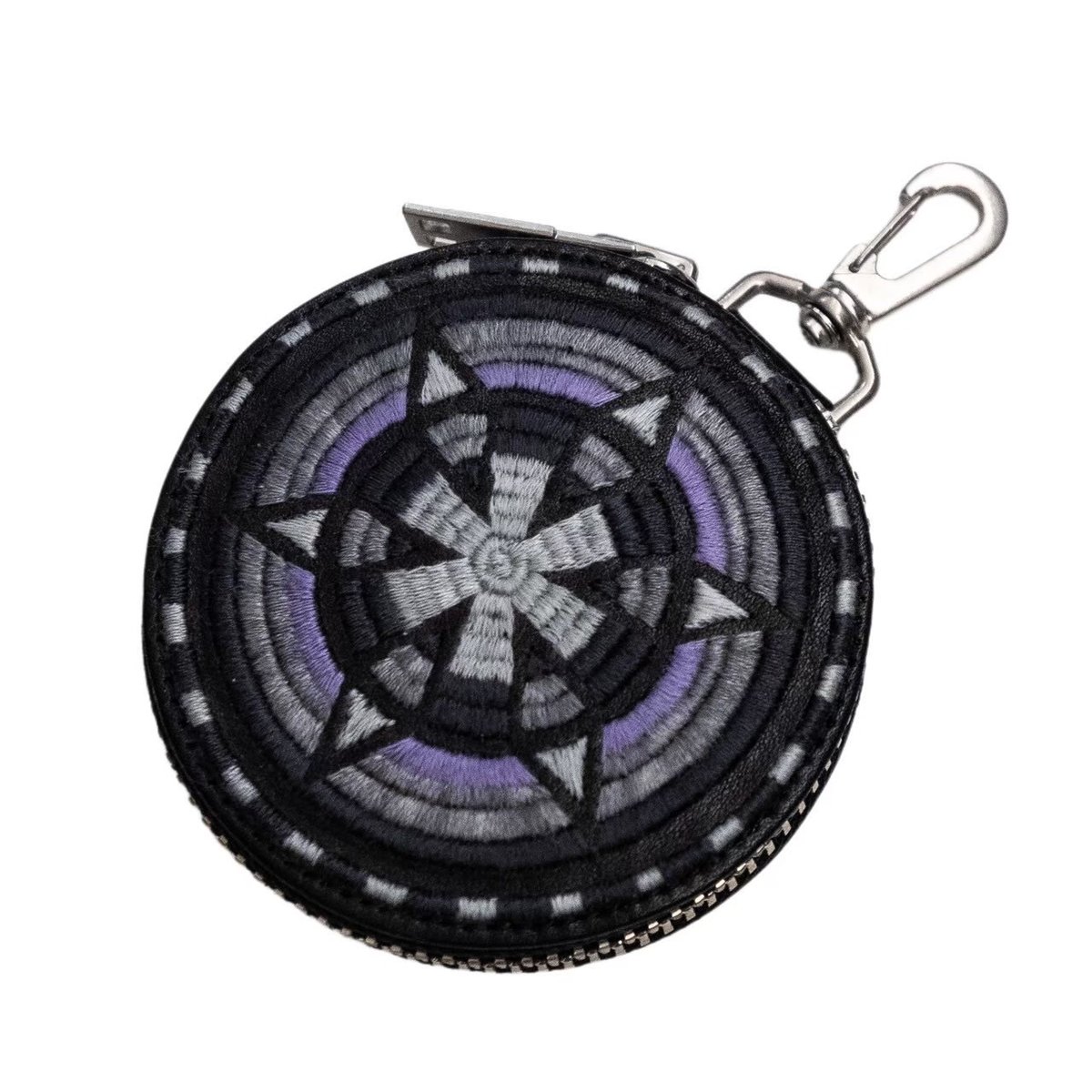 x blackmeans LEATHER CIRCLE POUCH