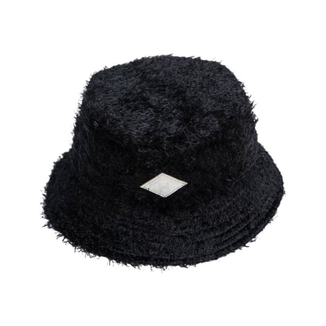 SHAGGY MATERIALS BUCKET HAT