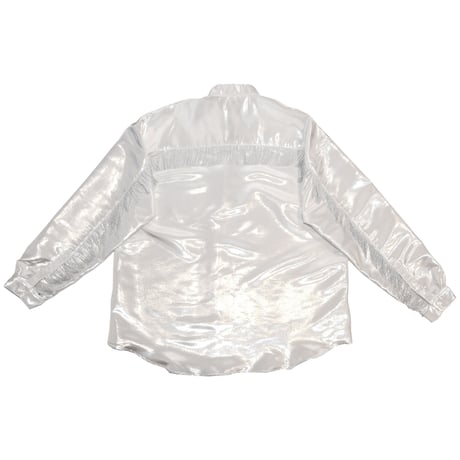 STAND COLLAR FRINGE SHIRT
