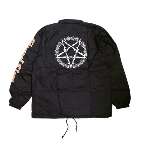 NYLON COACH JKT 'PENTAGRAM