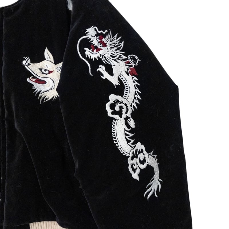 VELVETEEN FOX EMBROIDERED SOURVENIR JKT | el c