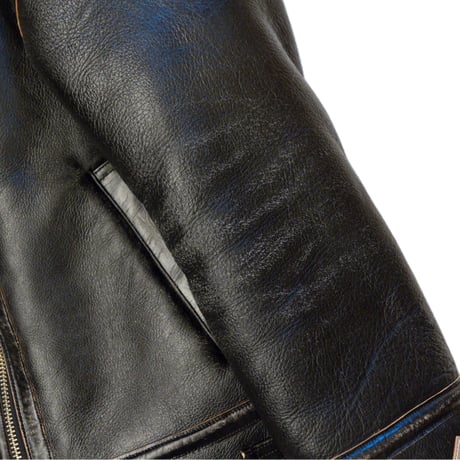 x blackmeans SHEEPSKIN FLIGHT JKT