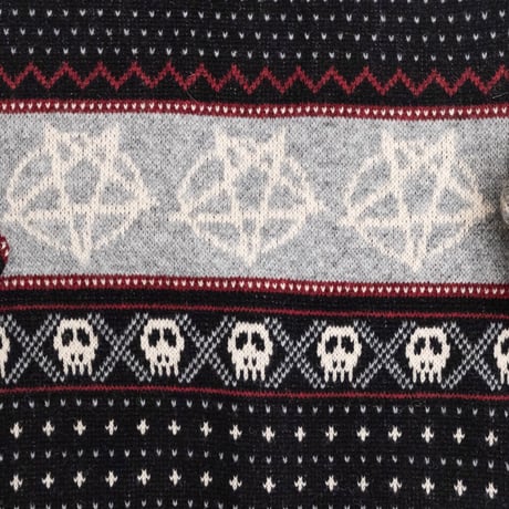 WOOL NORDIC KNIT CARDIGAN