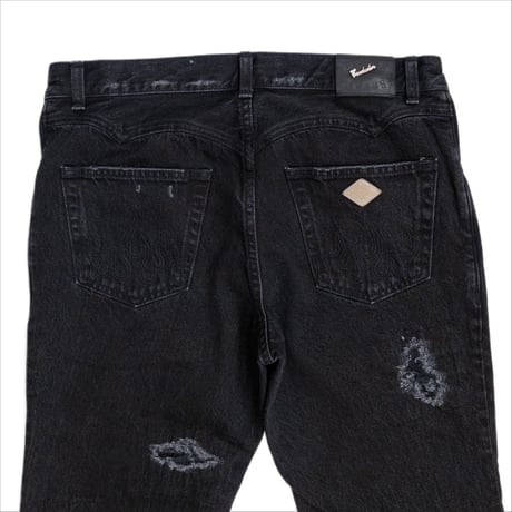 HARDCORE DESTROYED FLARE JEAN TROUSERS