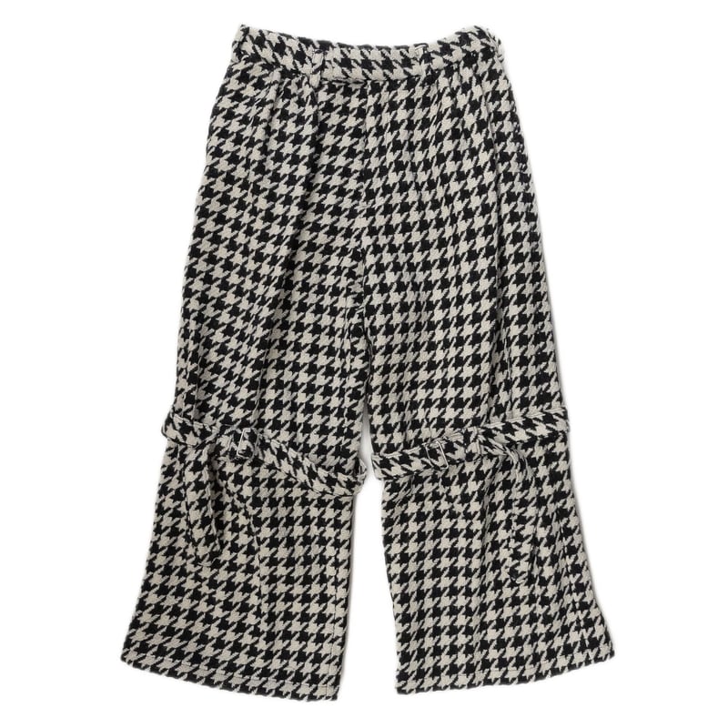 TWEED BONDAGE WIDE TROUSERS | el conductorH ONL