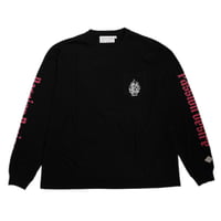 COTTON LONG SLEEVE T-SHIRT 'CHAIN(BK)