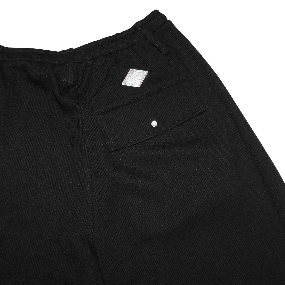 WAFFLE SUPERWIDE TROUSERS(BK) | el conductorH O