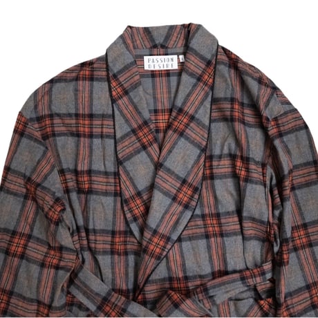 FLANNEL CHECK GOWN