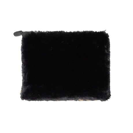 CHEMICAL FUR CLUTCH BAG(MULTI)