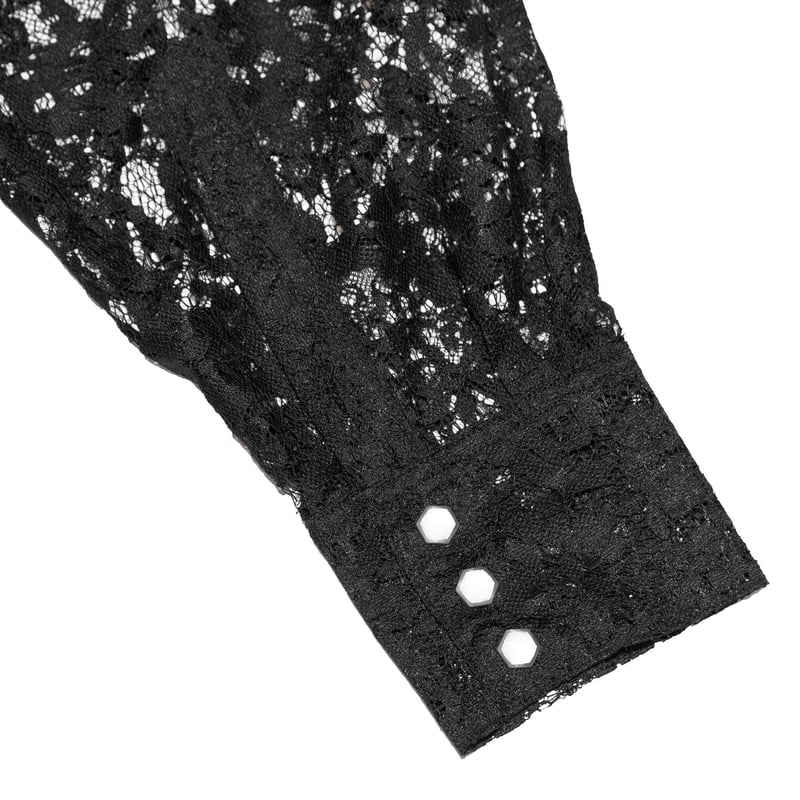FLOWER LACE WESTERN SHIRT | el conductorH ONLIN