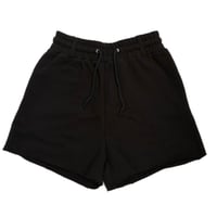 GIRL COTTON JERSEY SHORTS(BK)