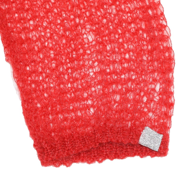 MOHAIR DESTROY KNIT SWEATER  