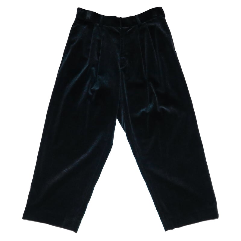 COTTON CORDUROY WIDE TROUSERS | el conductorH O