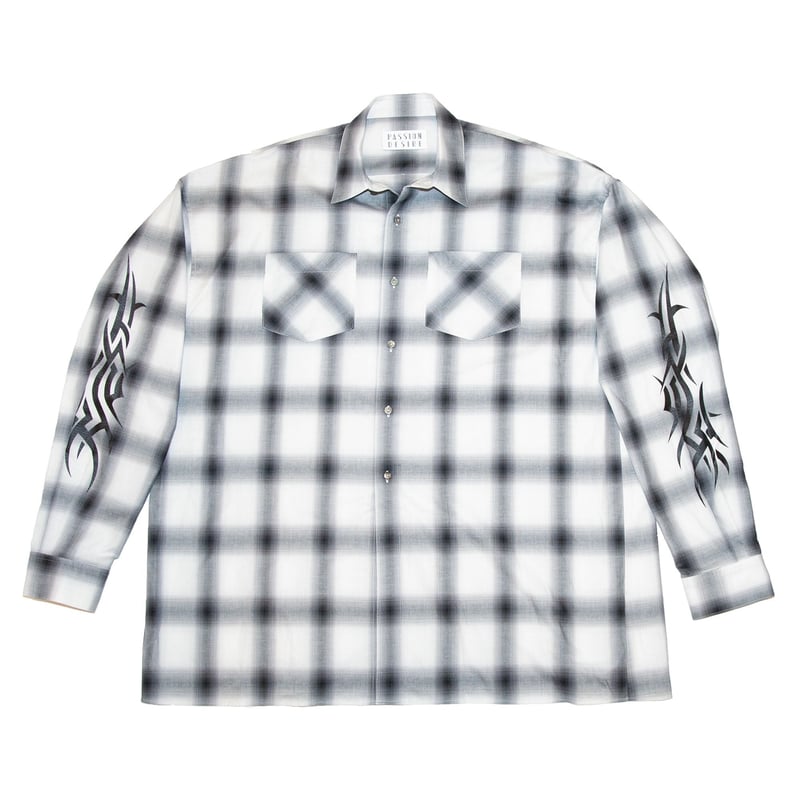 OVERSIZED CHECK SHIRT 