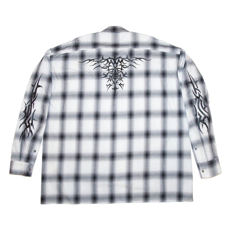 OVERSIZED CHECK SHIRT 