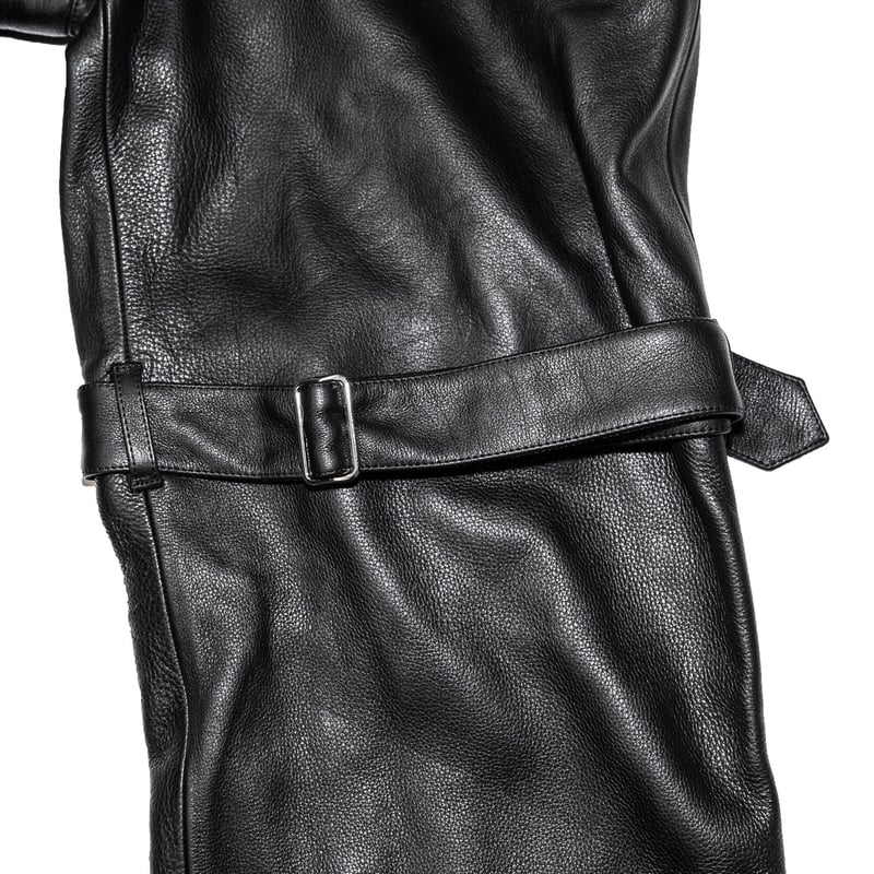 HEAVY LEATHER BONDAGE OVERALLS | el conductorH