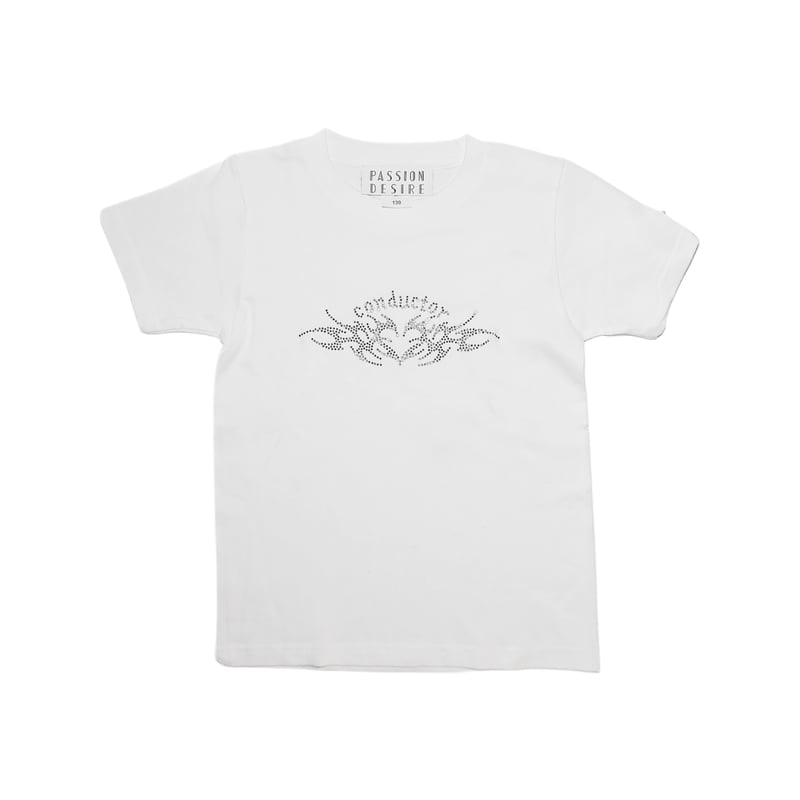 STONE DECORATED HEART TRIBAL MINI T-SHIRT | el