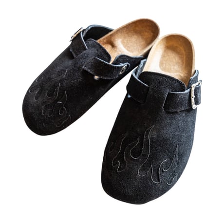 FLAME PATTERN SABO SANDALS