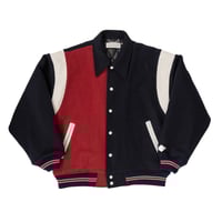 MELTON PEARL PIPING VARSITY JKT(MULTI)