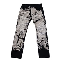 HARDCORE EMBROIDERED TROUSERS