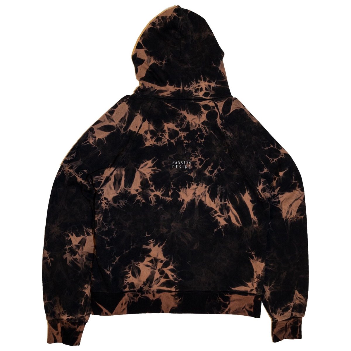 COTTON BLEACH HOODED SWEATER | el conductorH ON 