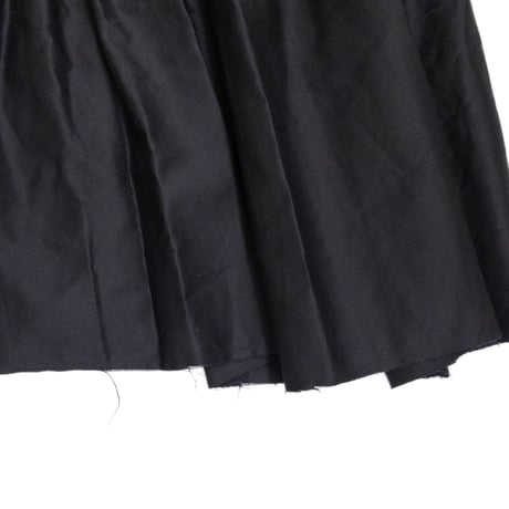 FRAYED HEM COTTON TIERED DRESS
