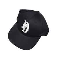 EMB BASEBALL CAP 'HIGHSCHOOLER (BLACK)