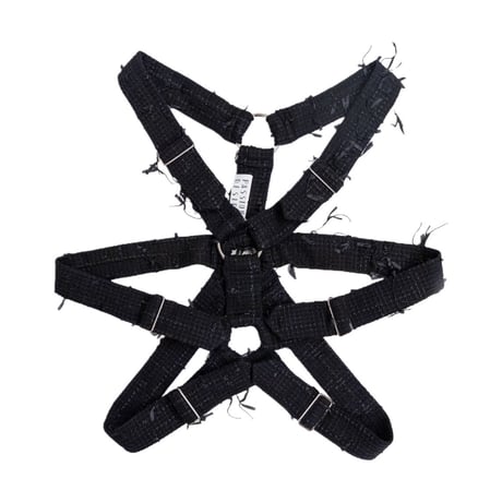 RIBBON MIXED TWEED PARACHUTE HARNESS