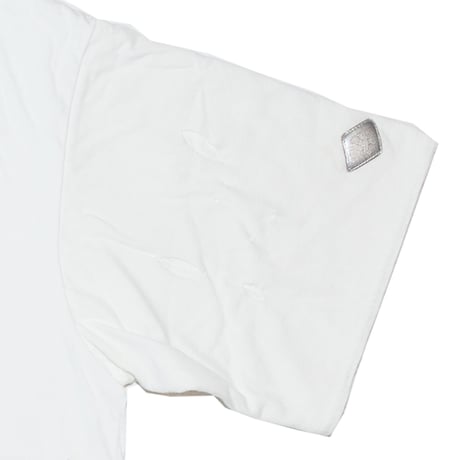DOUBLE LAYERD USED T-SHIRT(WHT)