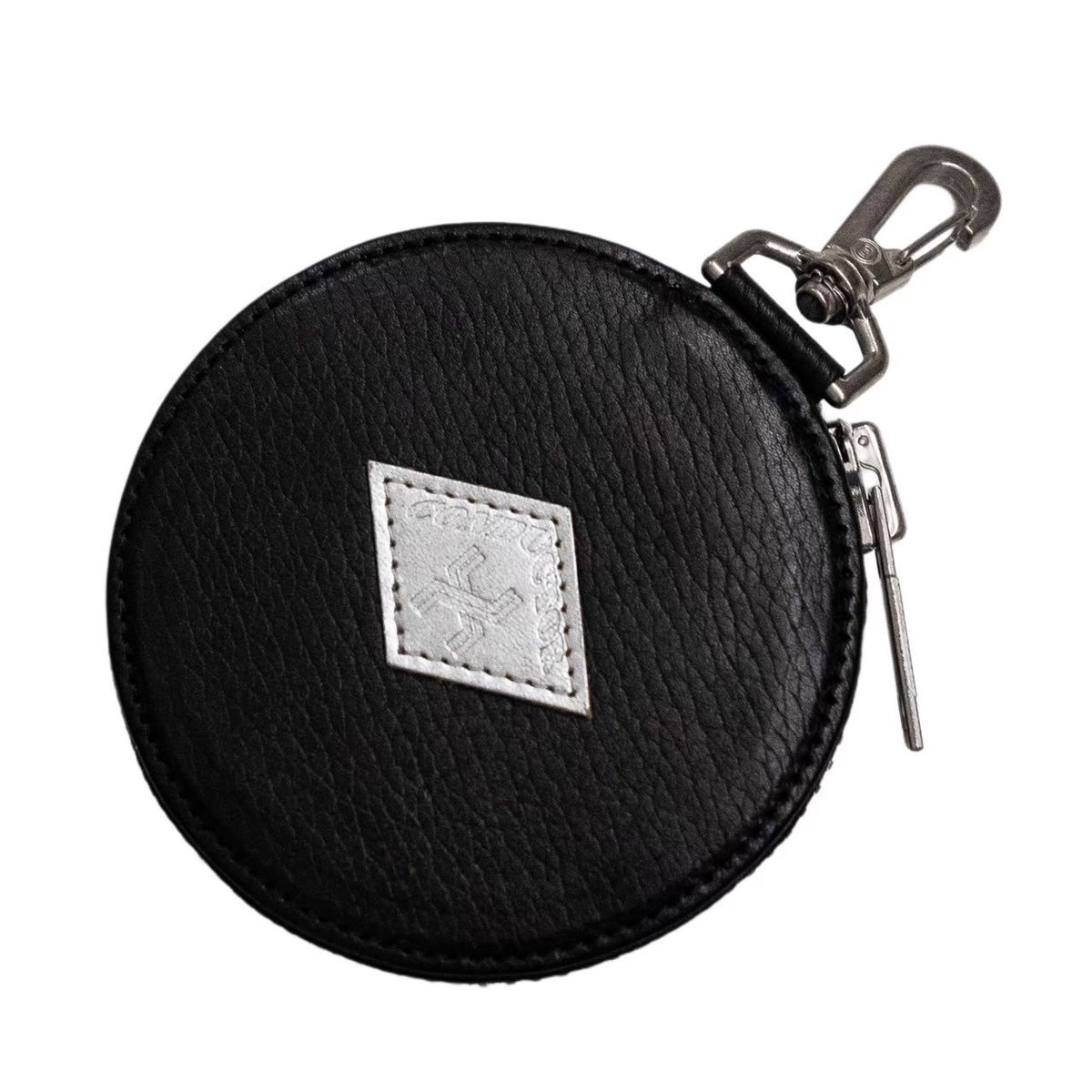 x blackmeans LEATHER CIRCLE POUCH