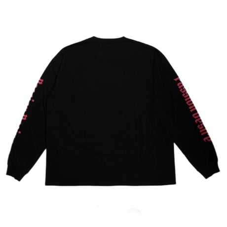 COTTON LONG SLEEVE T-SHIRT 'CHAIN(BK)