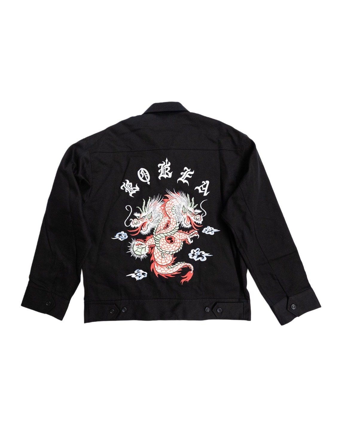 DRAGON EMBROIDERED KOREAN SOUVENIR JKT | el con
